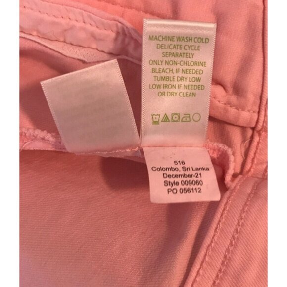 Lilly Pulitzer Laylani Calla Lilly Pink Denim Jacket - Size Small - Picture 11 of 12